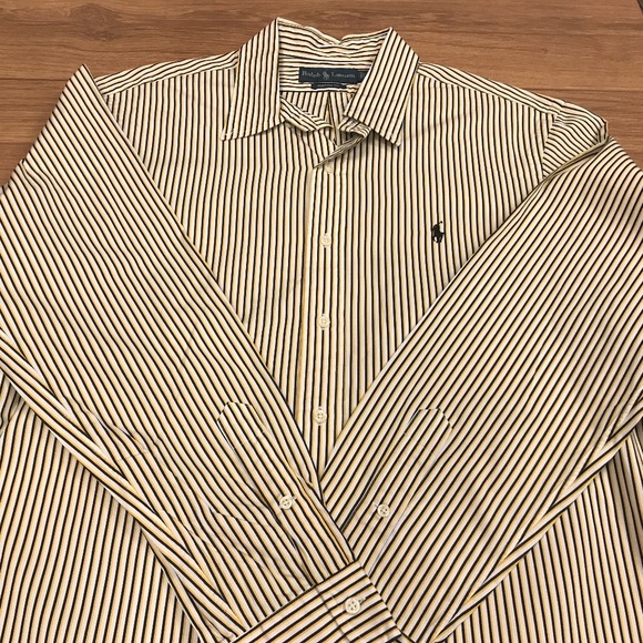 Polo Ralph Lauren casual button down striped size xl long sleeve shirt. - Picture 4 of 4
